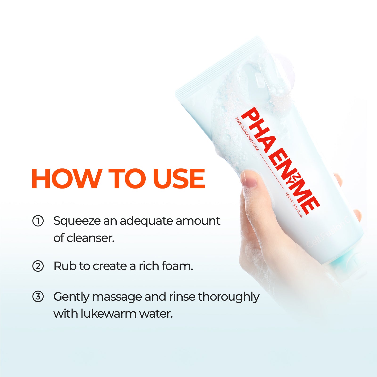 PHA Enzyme Pore Cleansing Foam