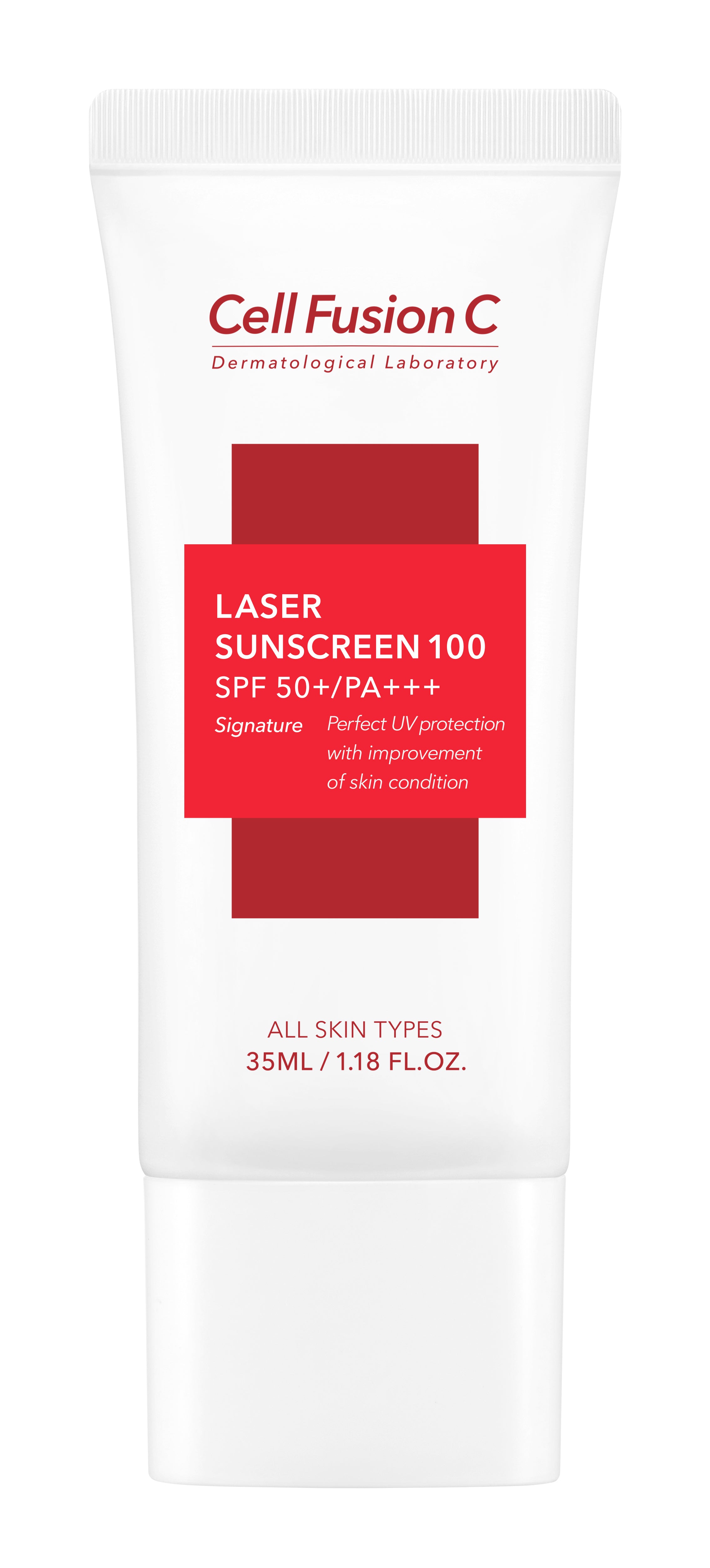 Cell fusion c cure deals sunscreen 100