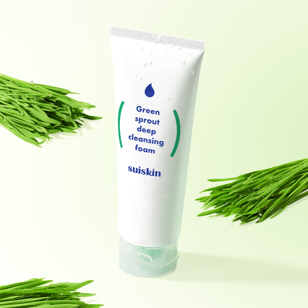 [SUISKIN] Green sprout deep cleansing foam 150ml