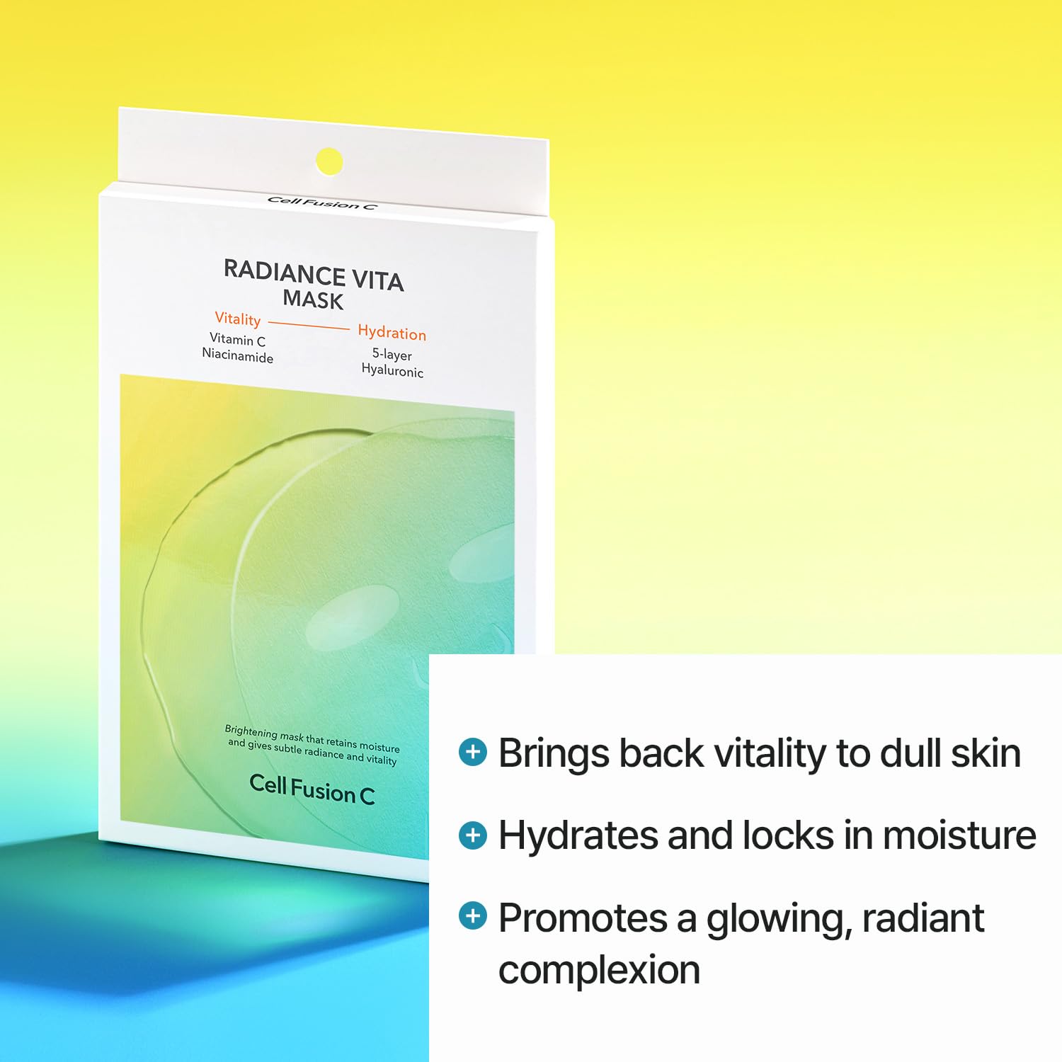 [Cell Fusion C]  Radiance Vita Masks (5 sheets)