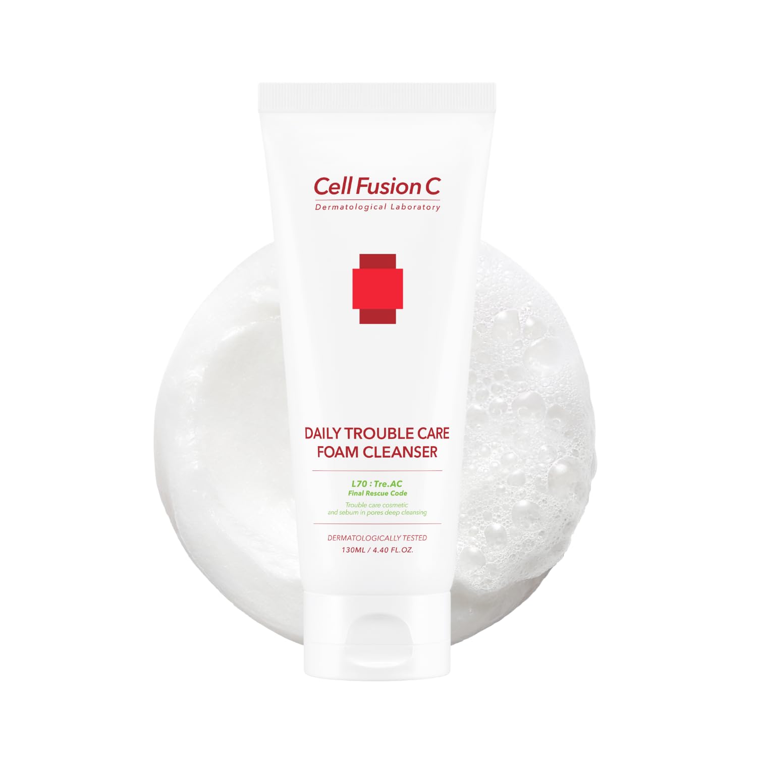 [Cell Fusion C] TRE.AC Daily Trouble Care Foam Cleanser