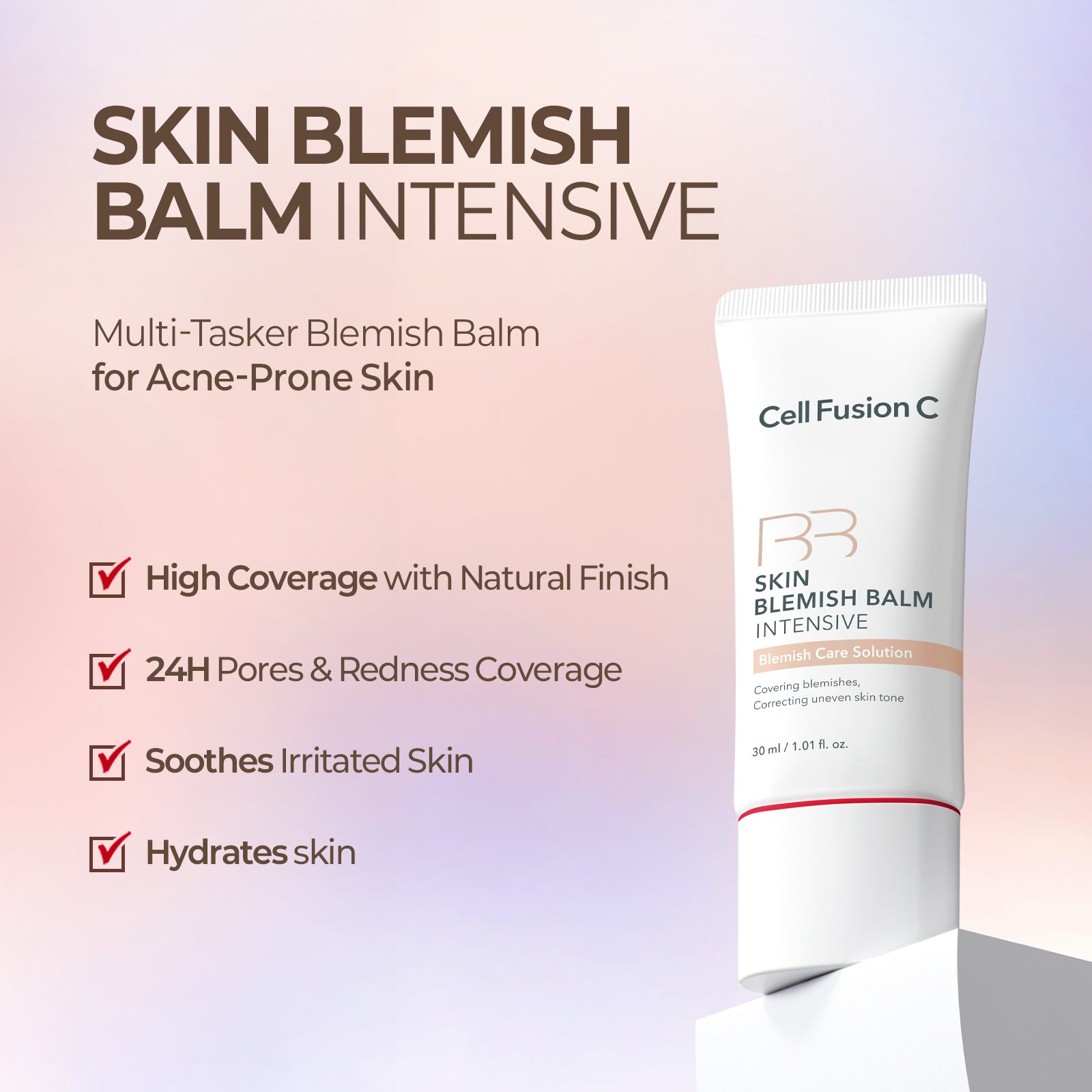 Skin Blemish Balm Intensive (Tinted Moisturizer BB Cream) - No.21 New Ver.