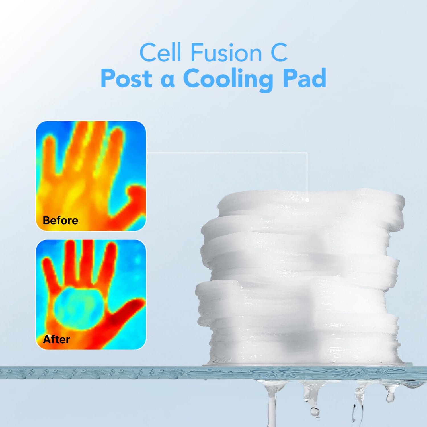 [Cell Fusion C] Post Alpha Cooling Pad (70 Pads)