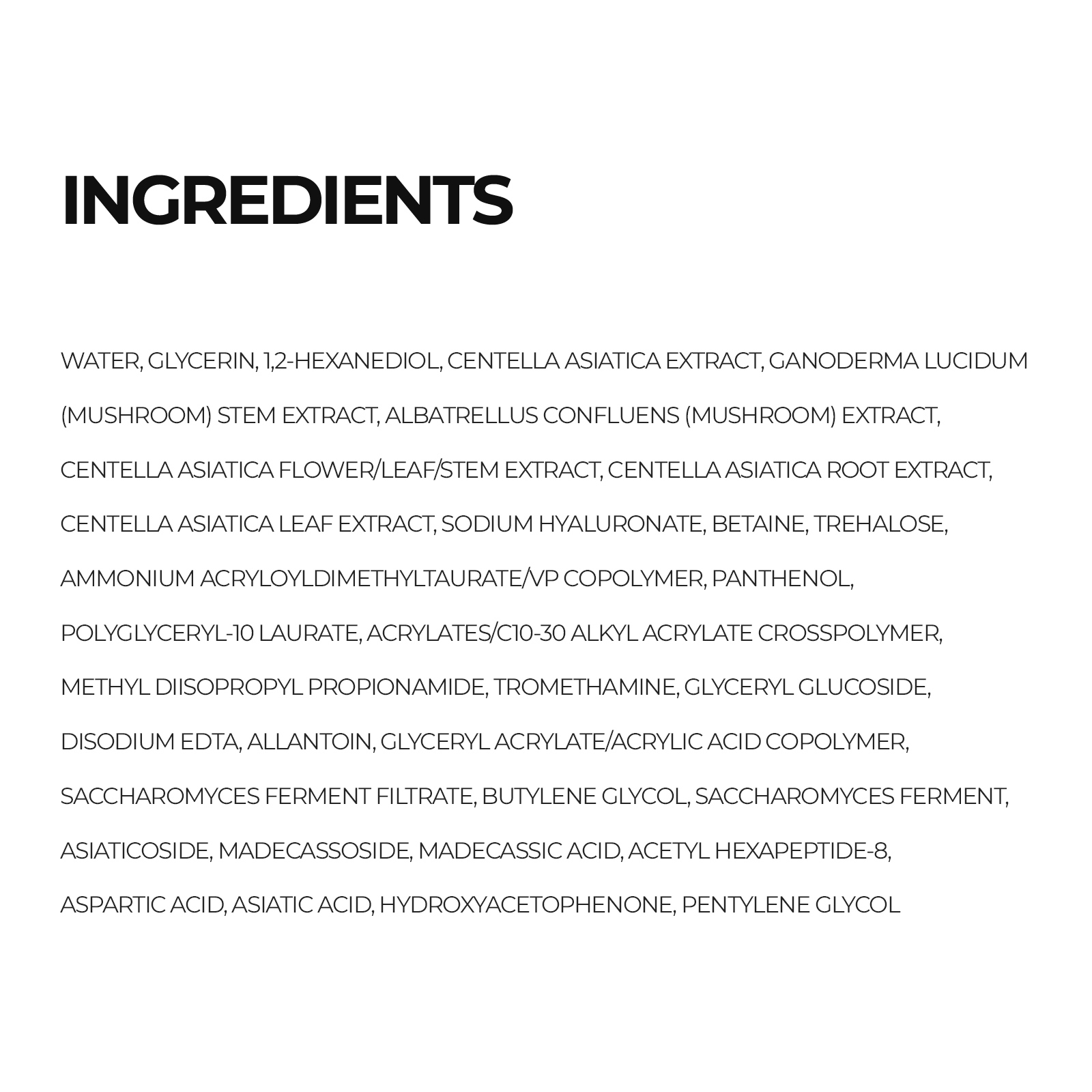 Cica Cooling Mask (5 sheets)