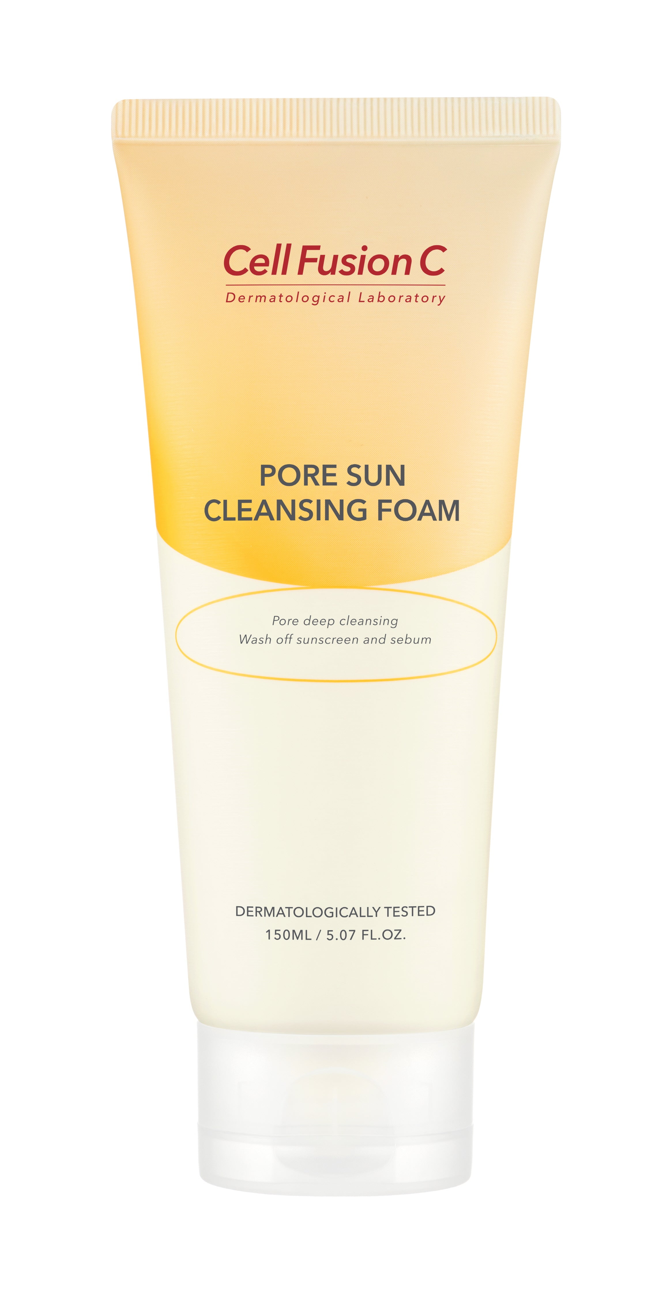 [Cell Fusion C] Pore Sun Cleansing Foam