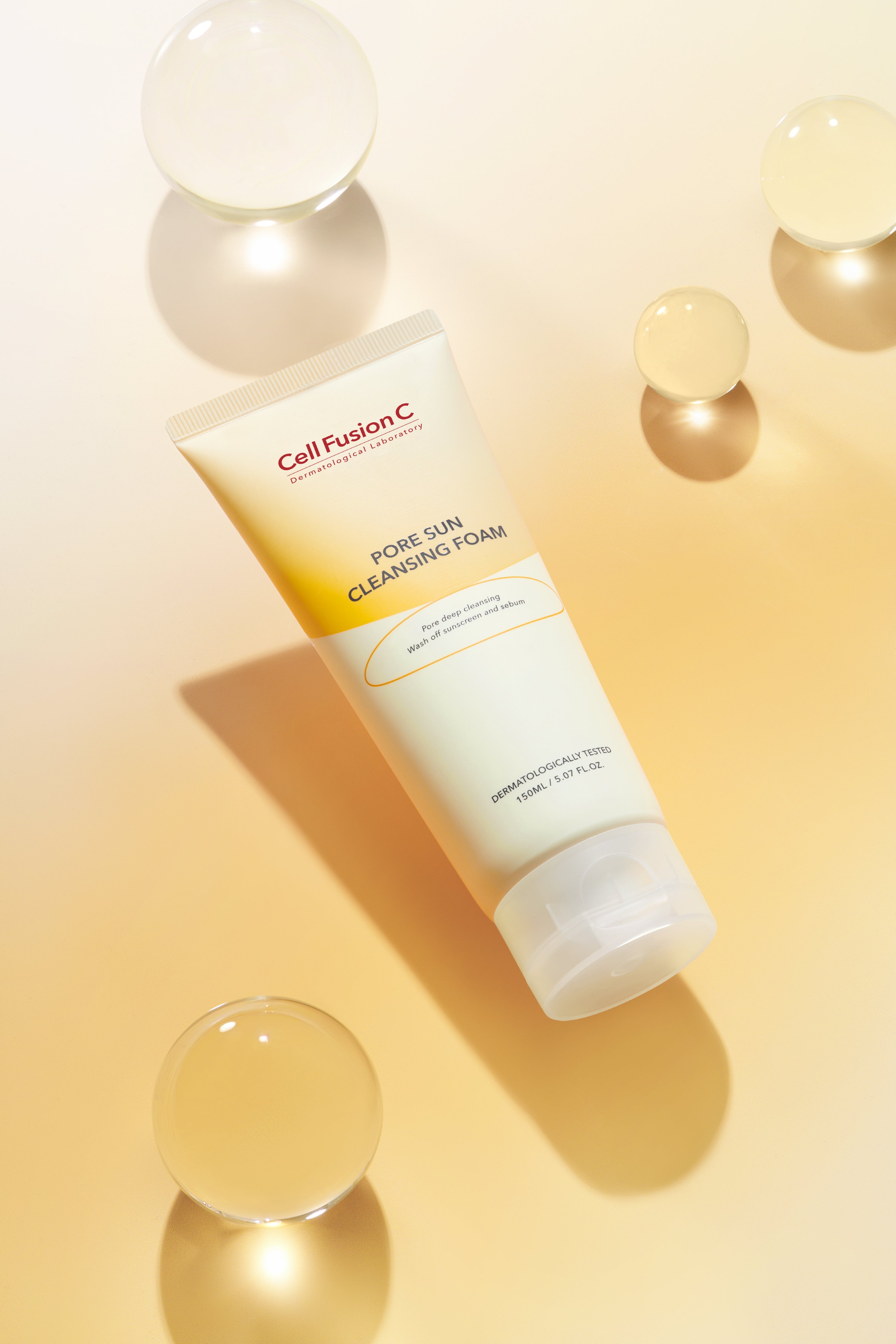 [Cell Fusion C] Pore Sun Cleansing Foam