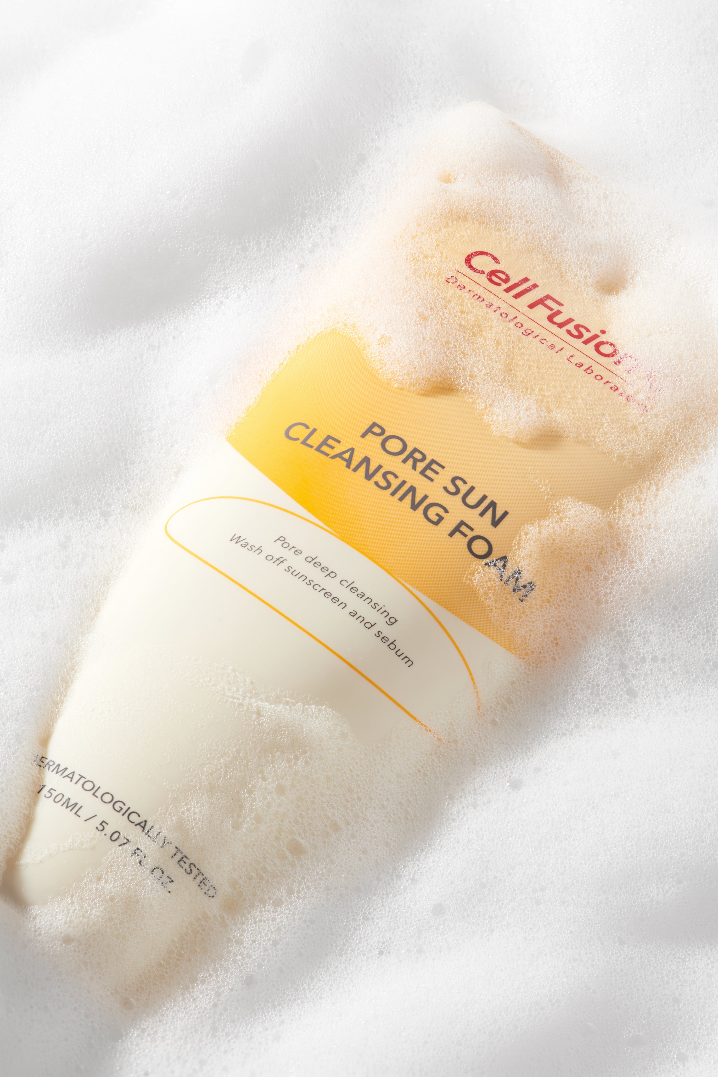 [Cell Fusion C] Pore Sun Cleansing Foam